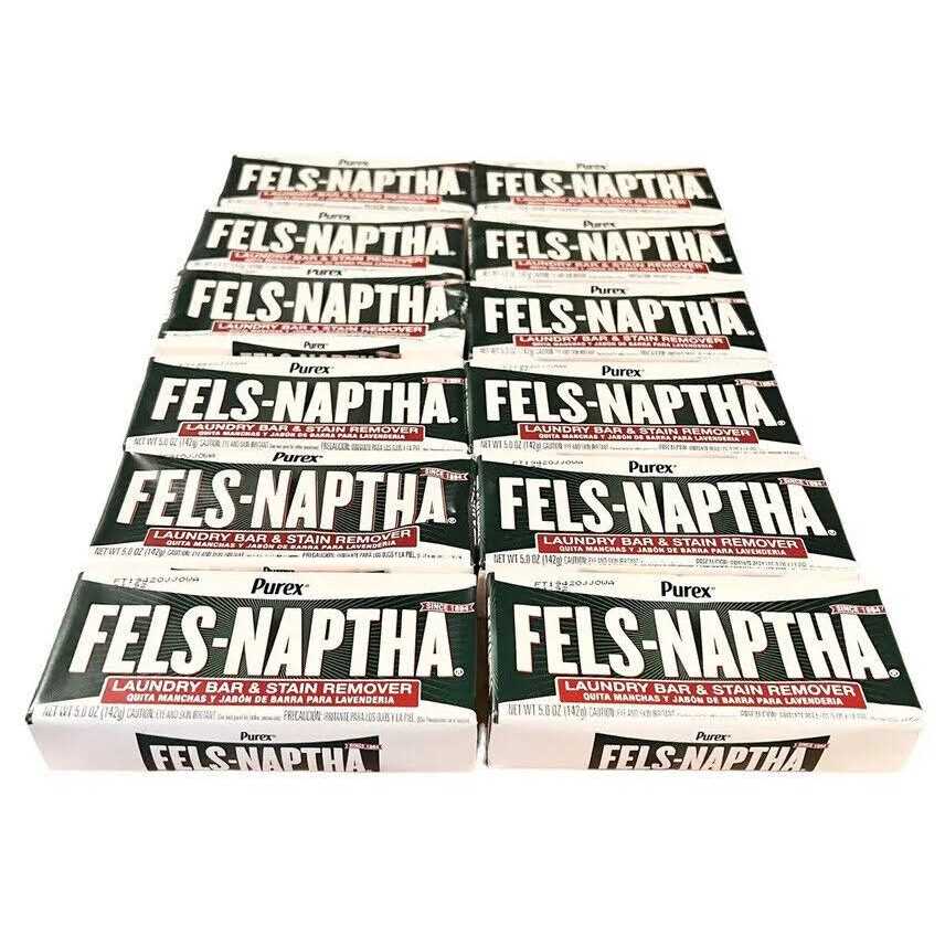 Zout Fels-Naptha Laundry Bar and Stain Remover, Tough Stain Removal, 5 oz., 1 Count, Size: 5.5 oz