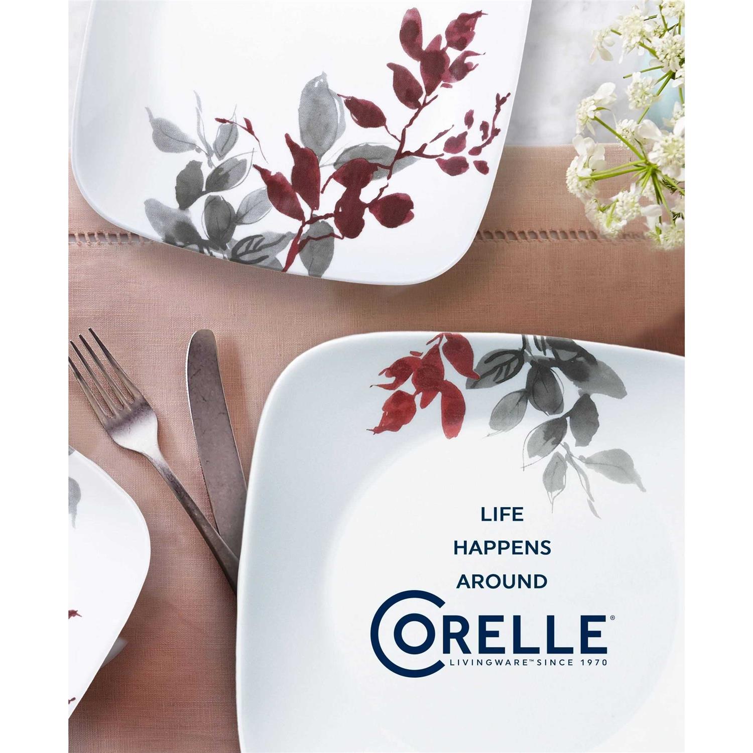 Corelle Kyoto Leaves Dinnerware Set