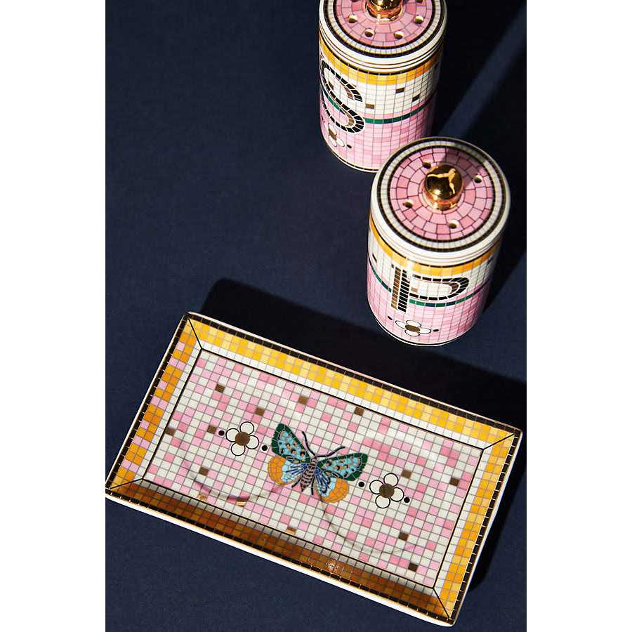 Bistro Garden Tile Salt & Pepper Shakers by Anthropologie