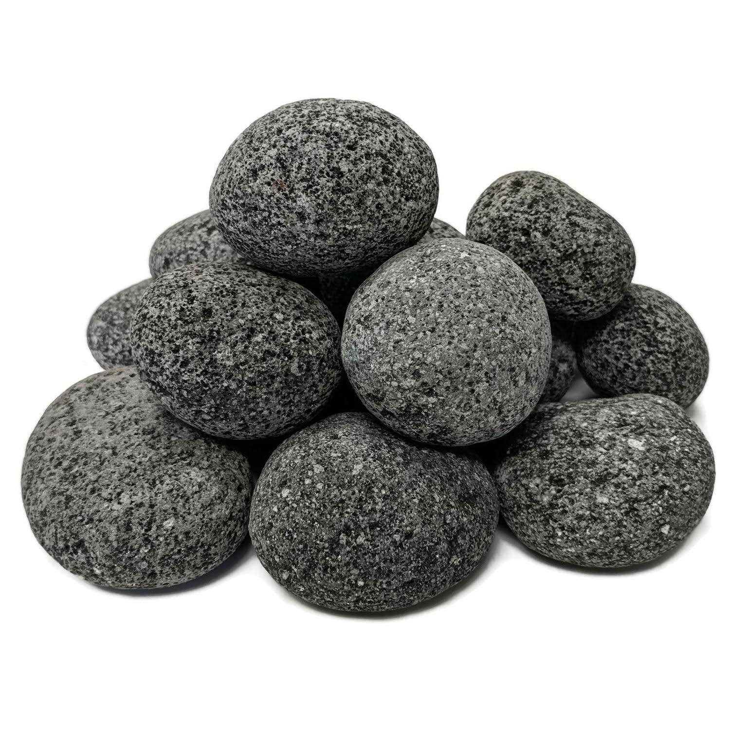 Midwest Hearth 100% Natural Lava Stones for Gas Fire Pit and Fireplace