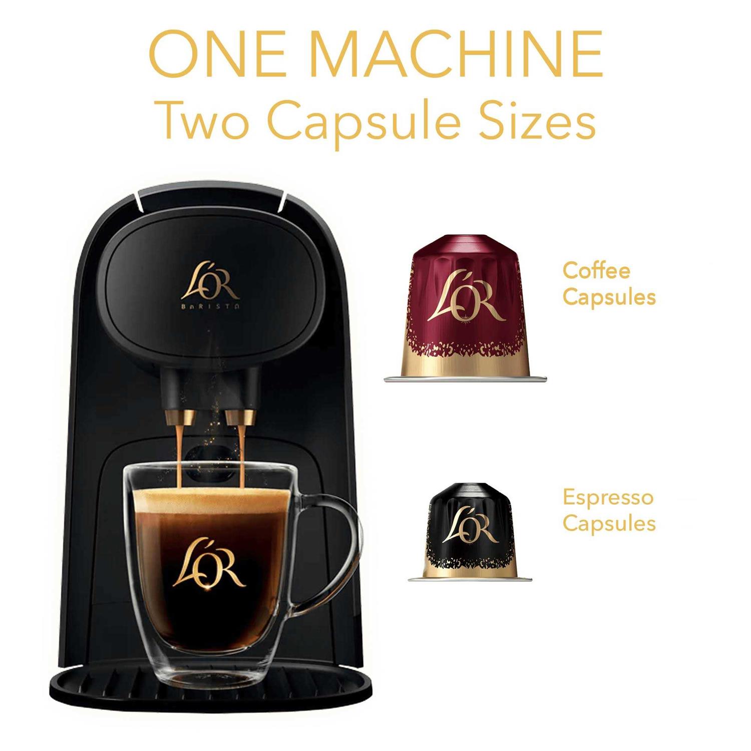 L’OR Barista System Coffee and Espresso Machine Combo by Philips