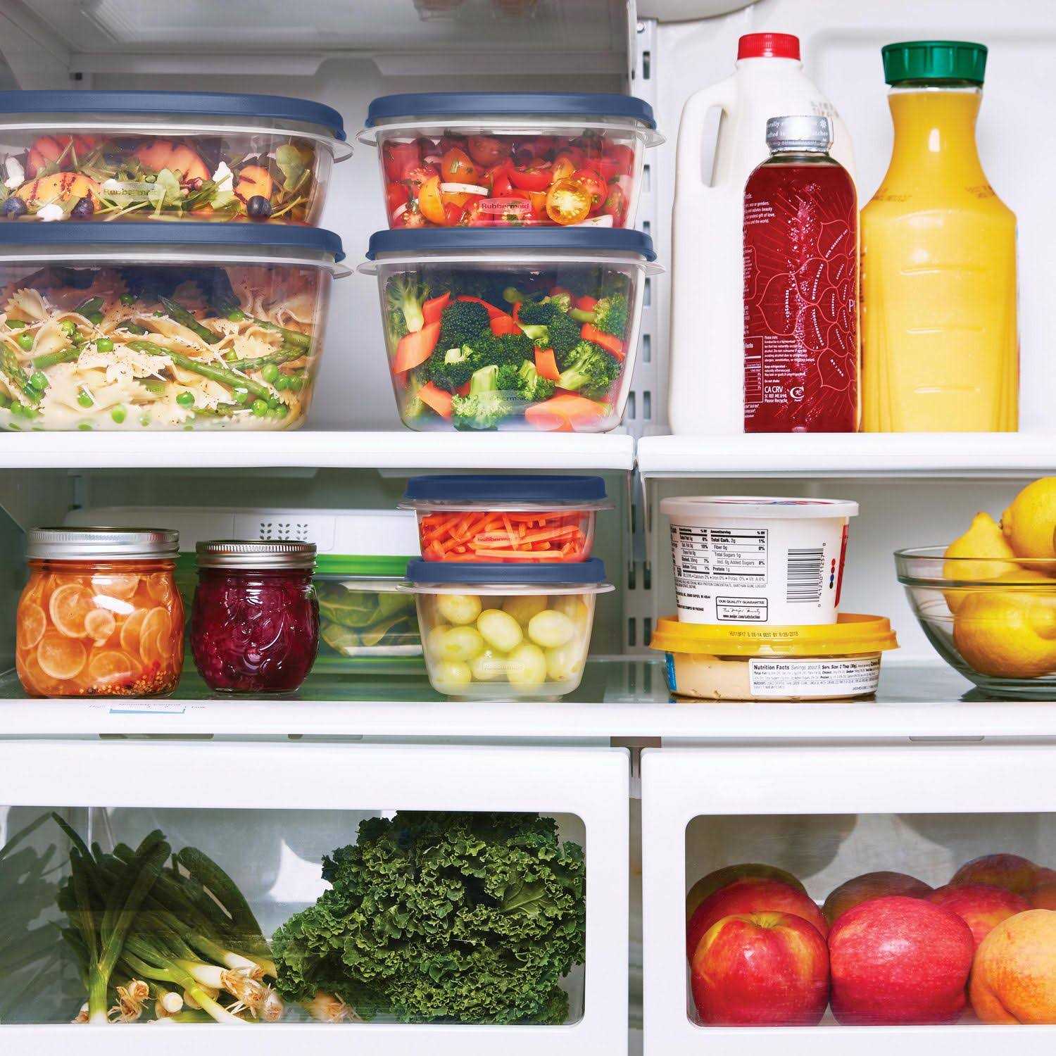 Rubbermaid Easy Find Lids Food Storage Container Set