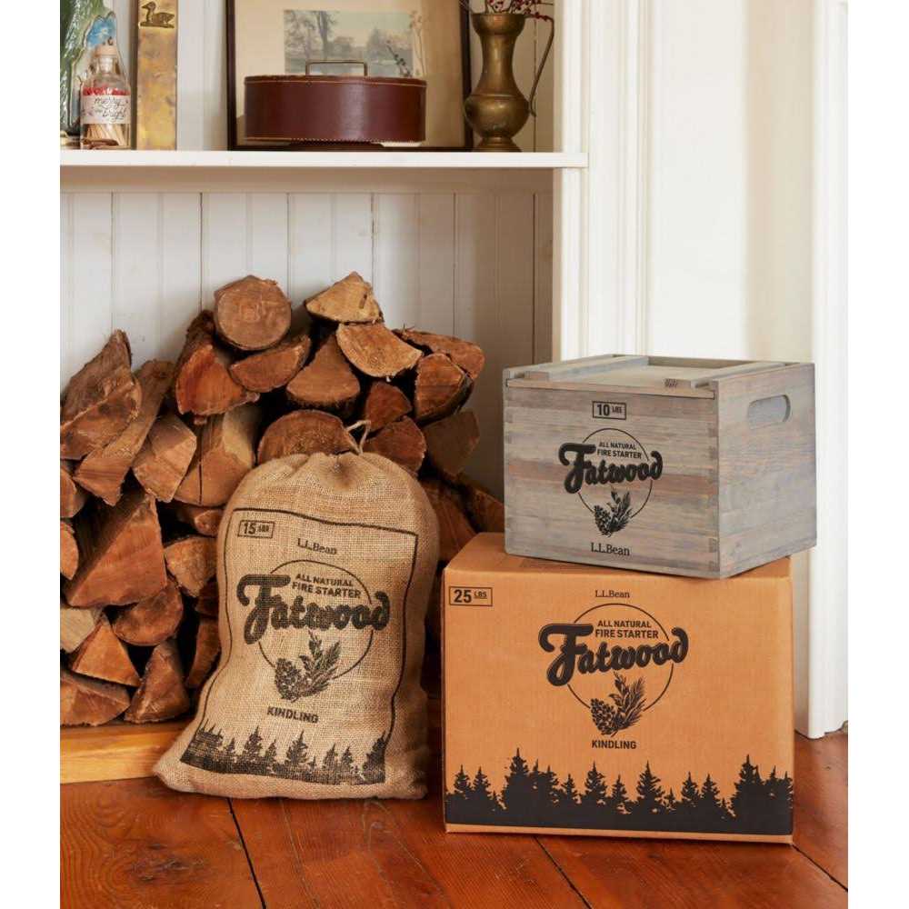 tosestores Fatwood Fire Starter Crate