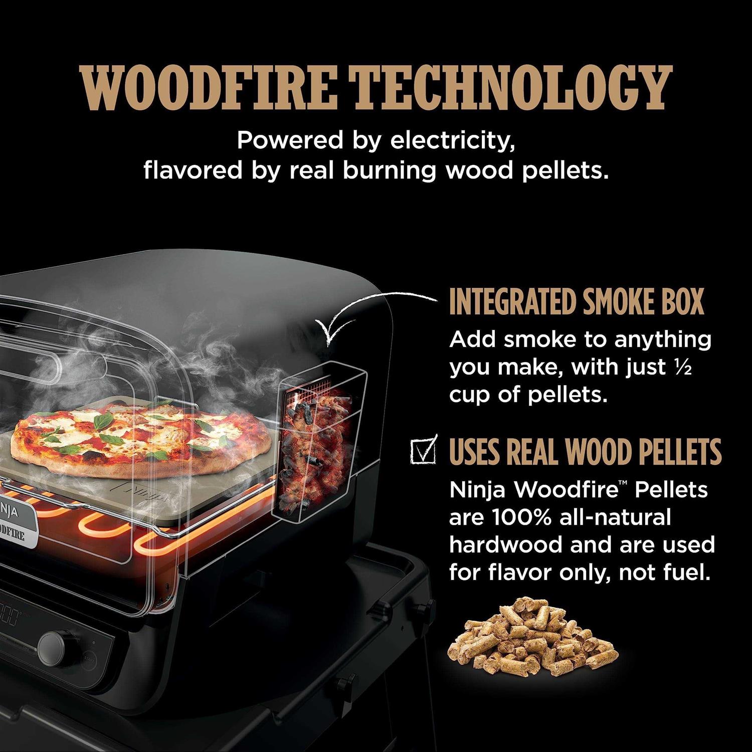 Ninja Woodfire 8-in-1 Outdoor Pizza Oven