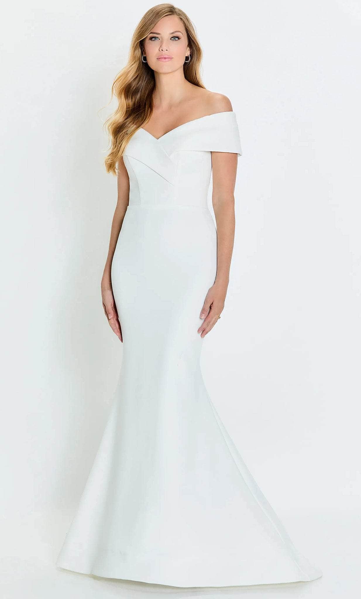 Off Shoulder Mermaid Evening Gown
