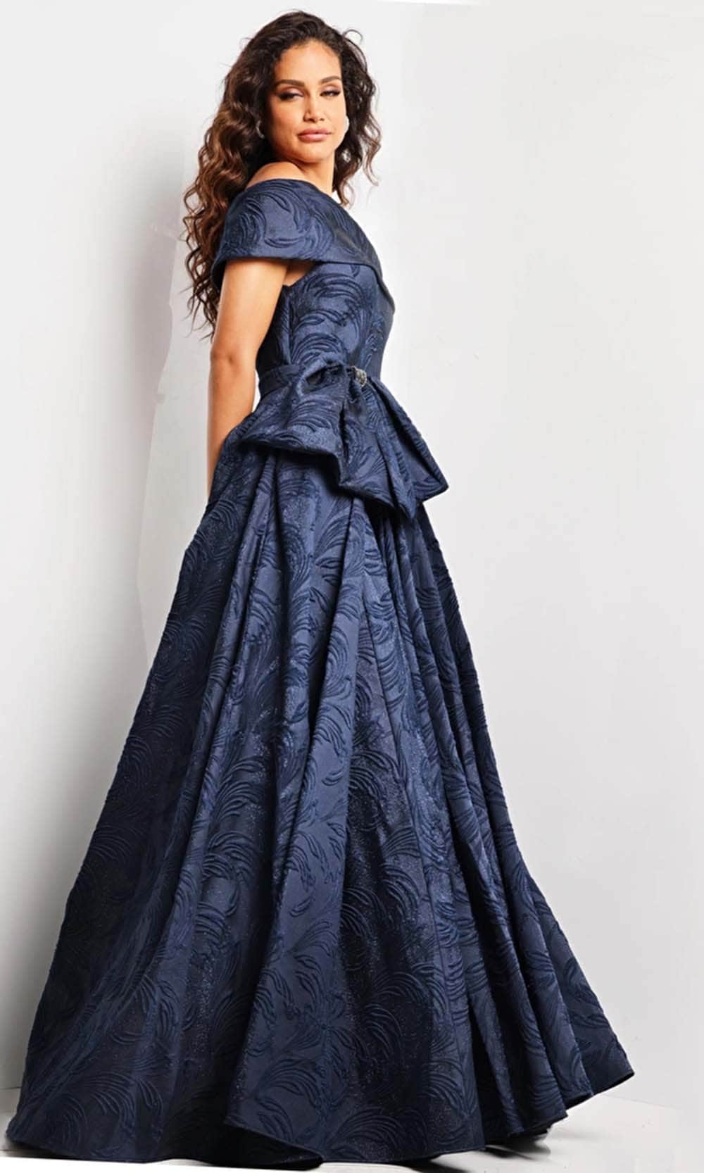 One Shoulder Evening Gown