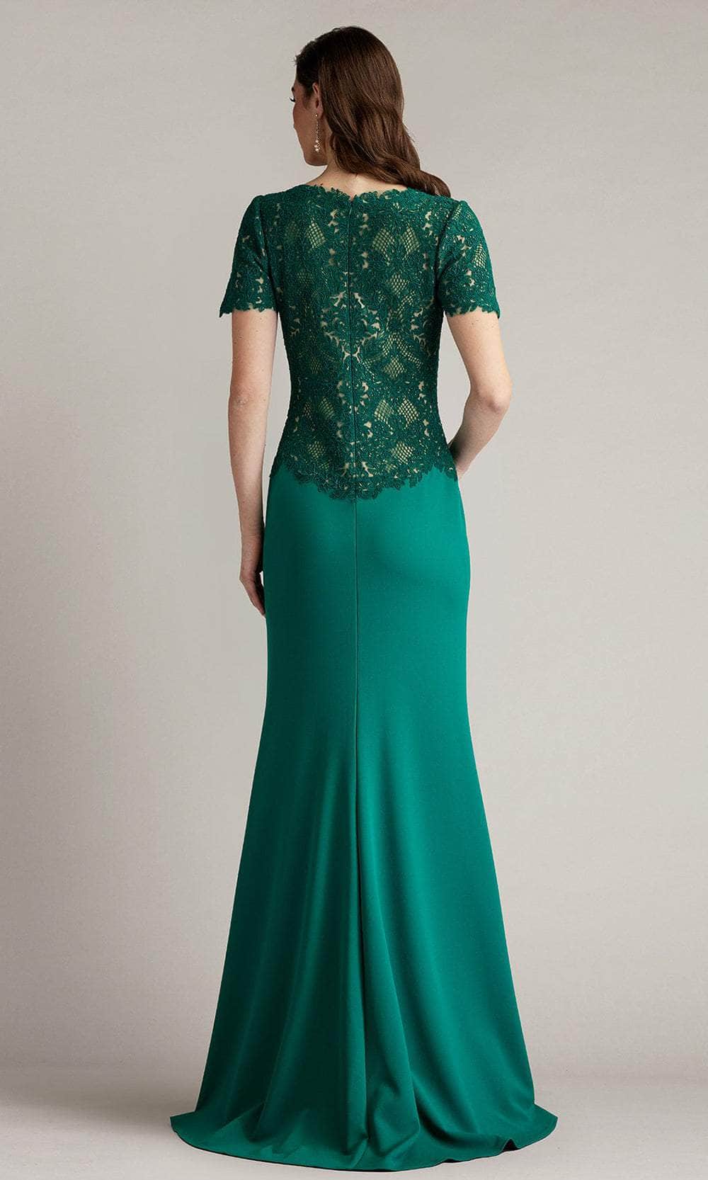Short Sleeve Evening Gown