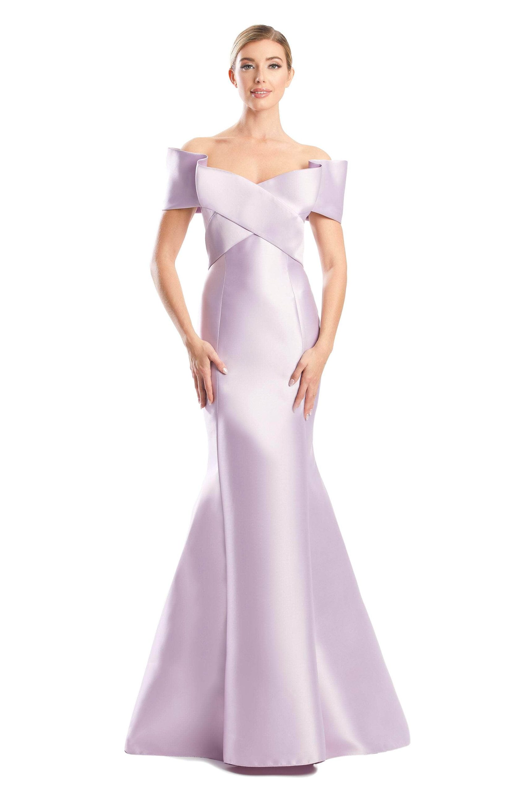 Bandage Bodice Satin Dress