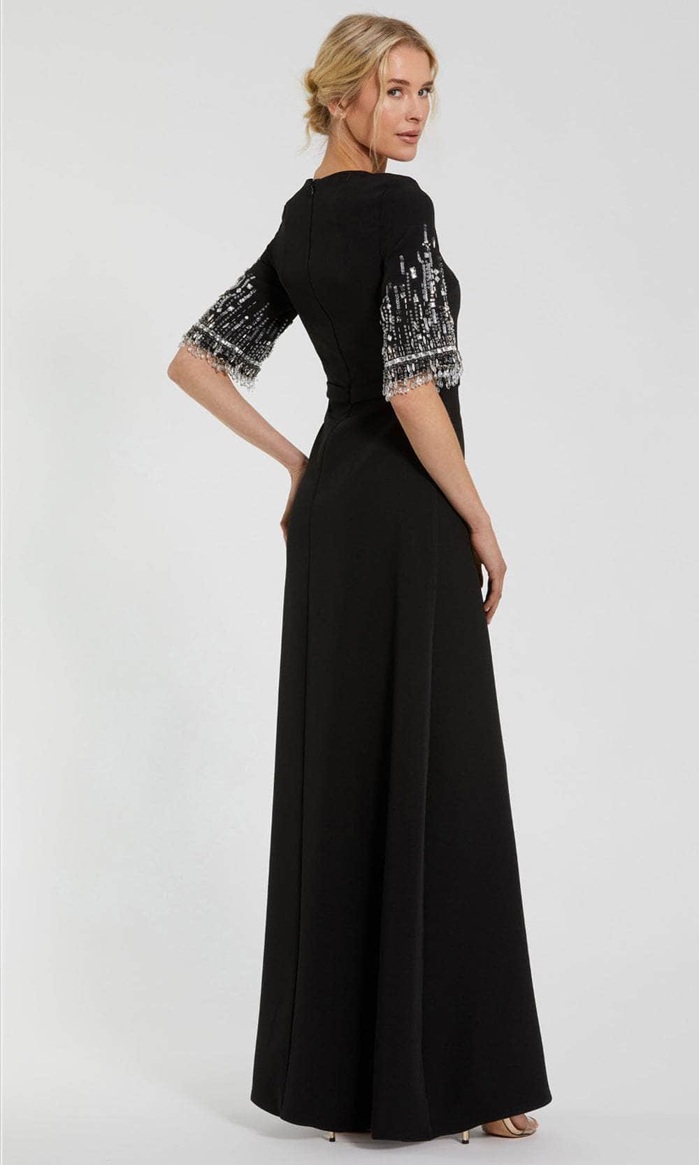 Sleeveless A-Line Prom Gown