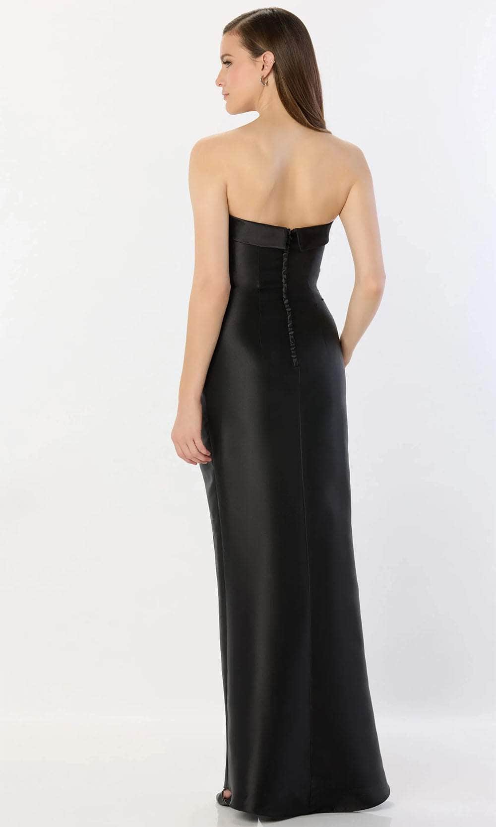 Lace Appliques Detachable Train Mother of the Bride Dress