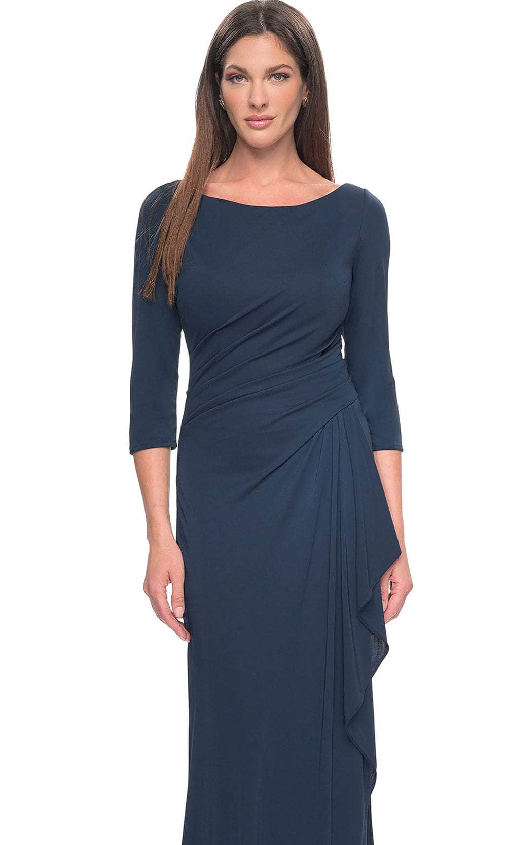 Bateau Sheath Formal Dress