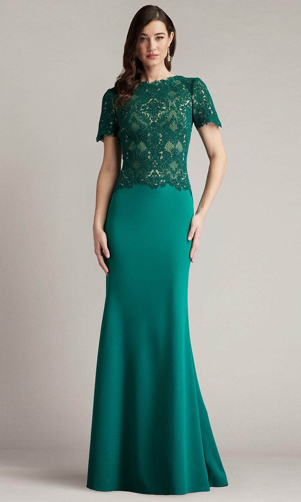 Short Sleeve Evening Gown