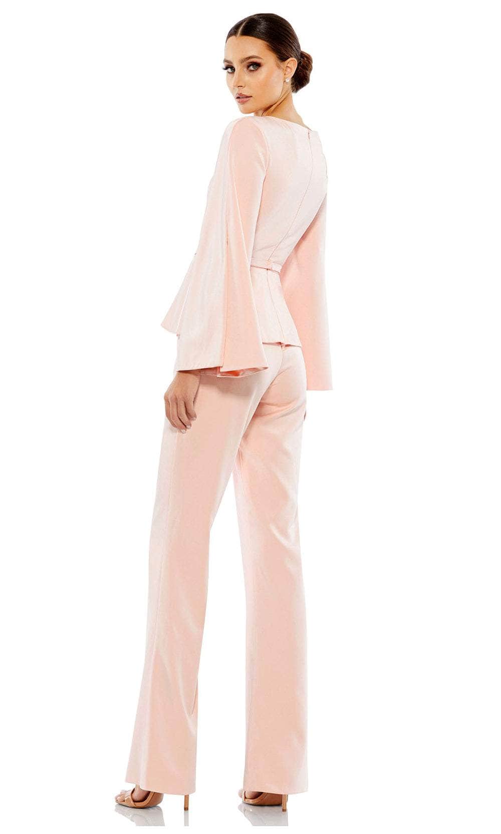 Long Sleeve V-Neck Pantsuit