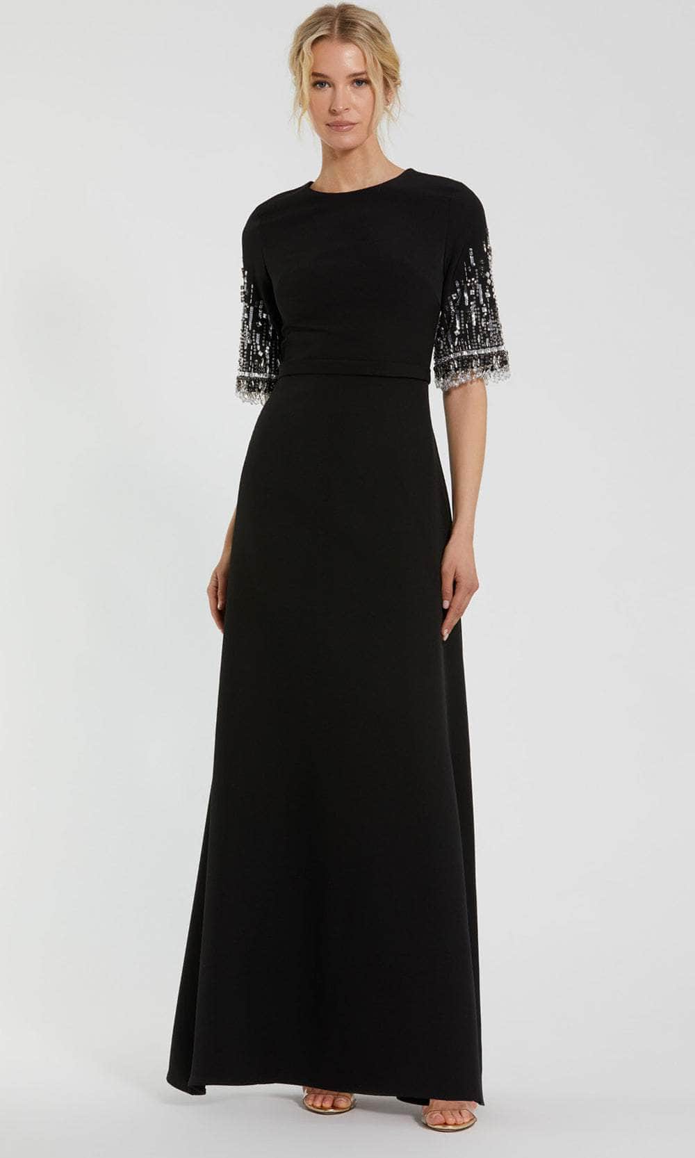 Sleeveless A-Line Prom Gown