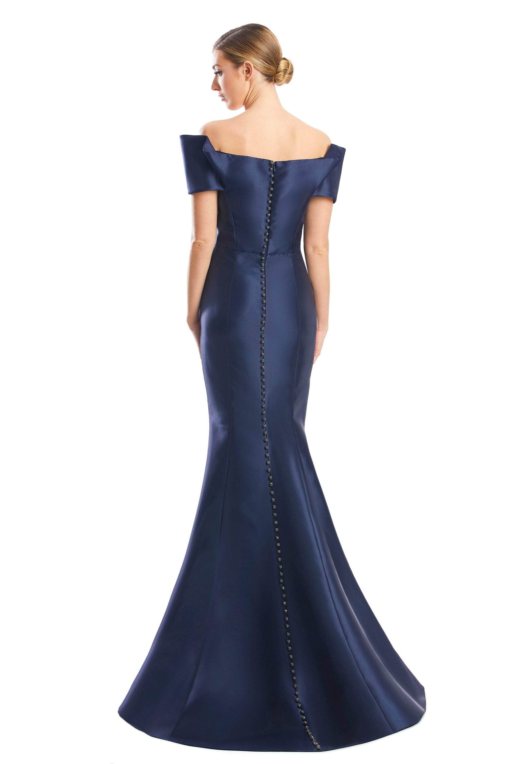 Bandage Bodice Satin Dress