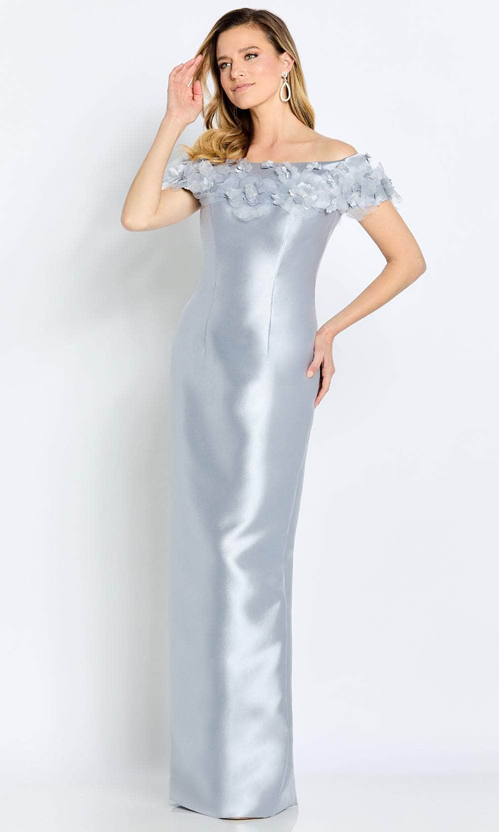 Off Shoulder Mikado Formal Gown