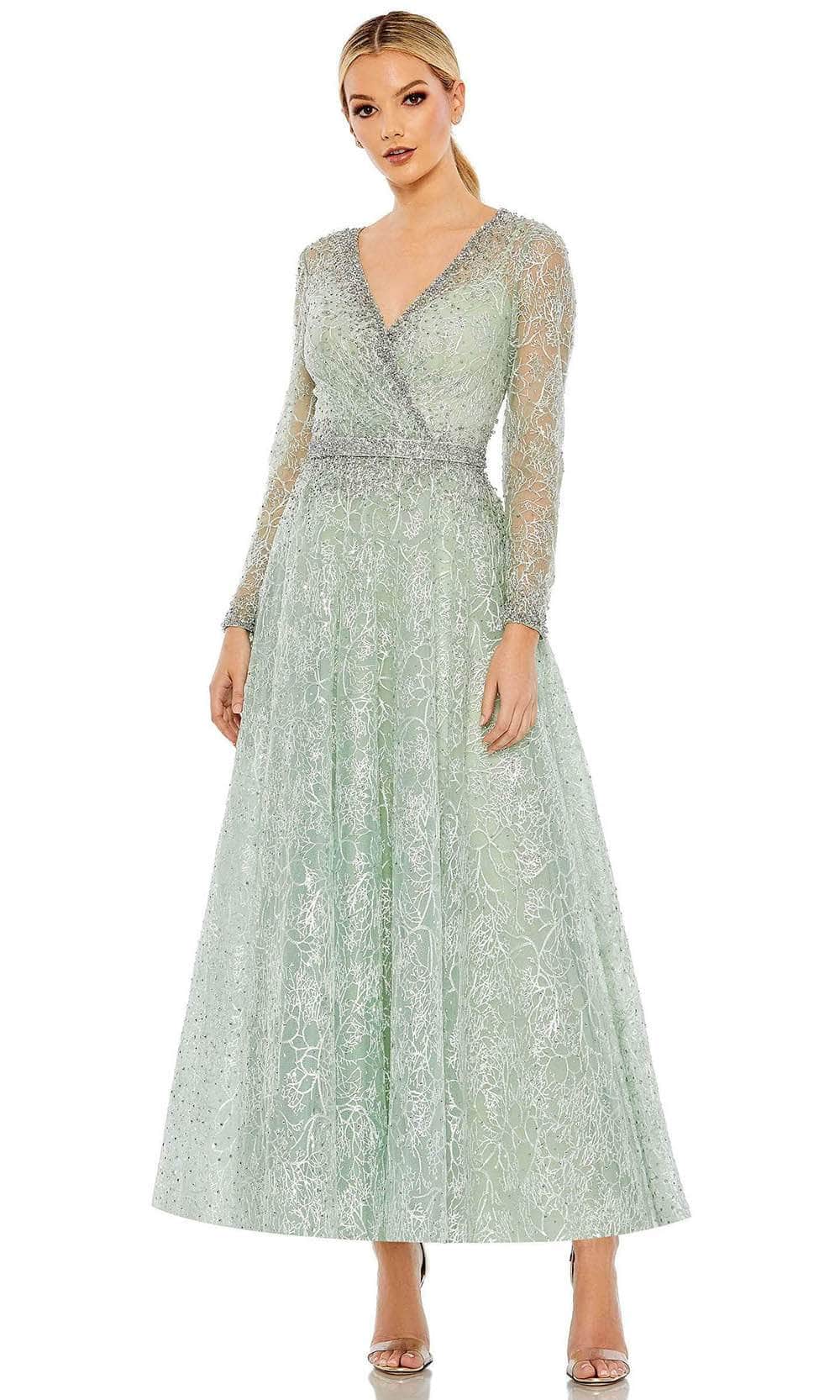 Wrap Bodice A-Line Dress