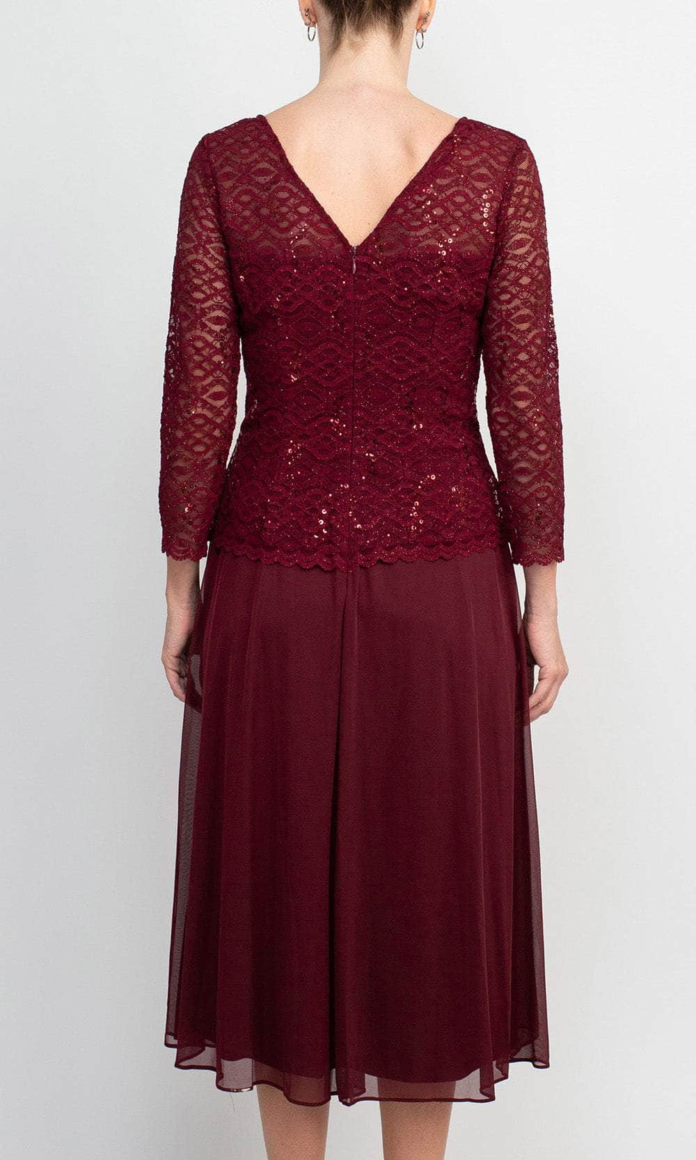 Embroidered Bateau Neck Dress