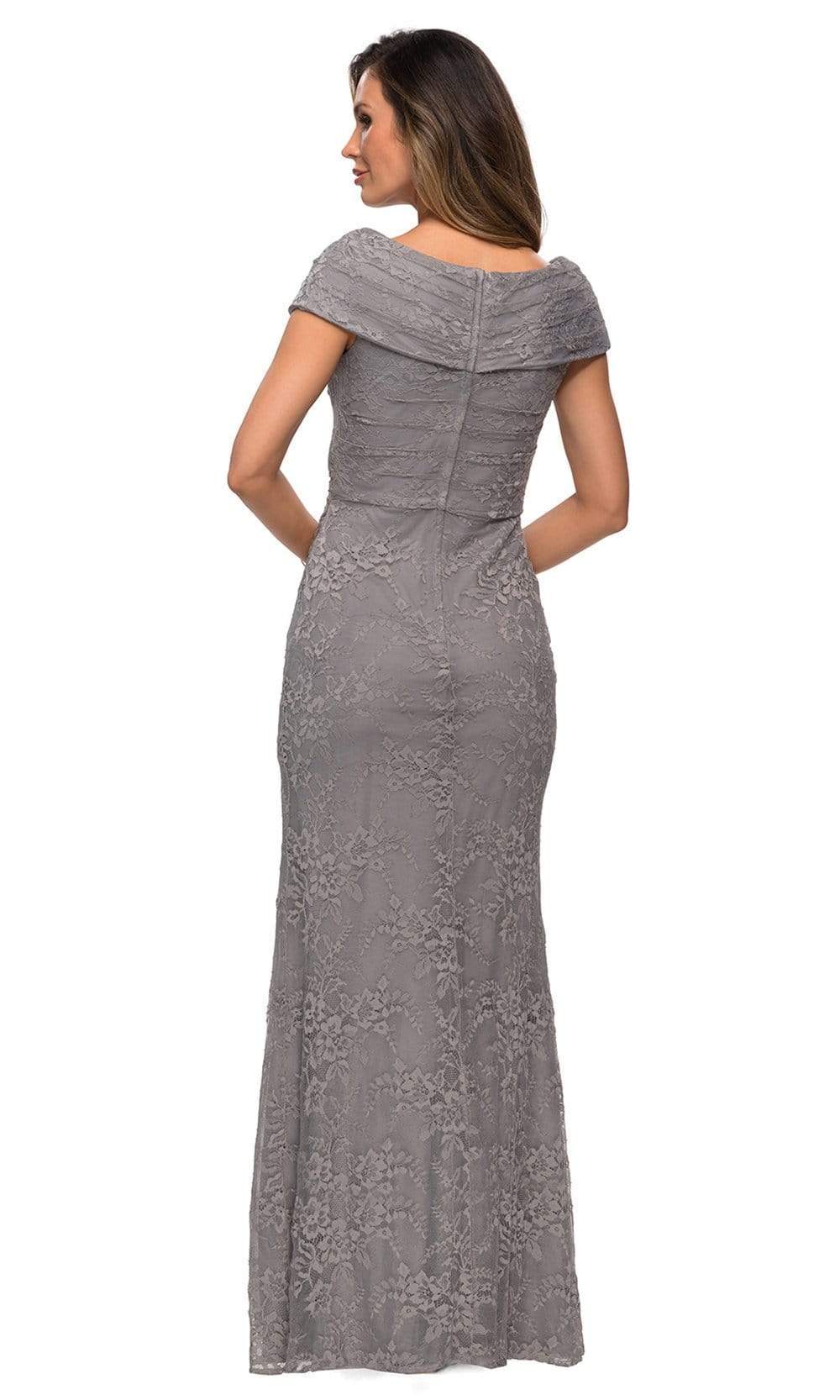 Off Shoulder Lace Sheath Dress 27982SC