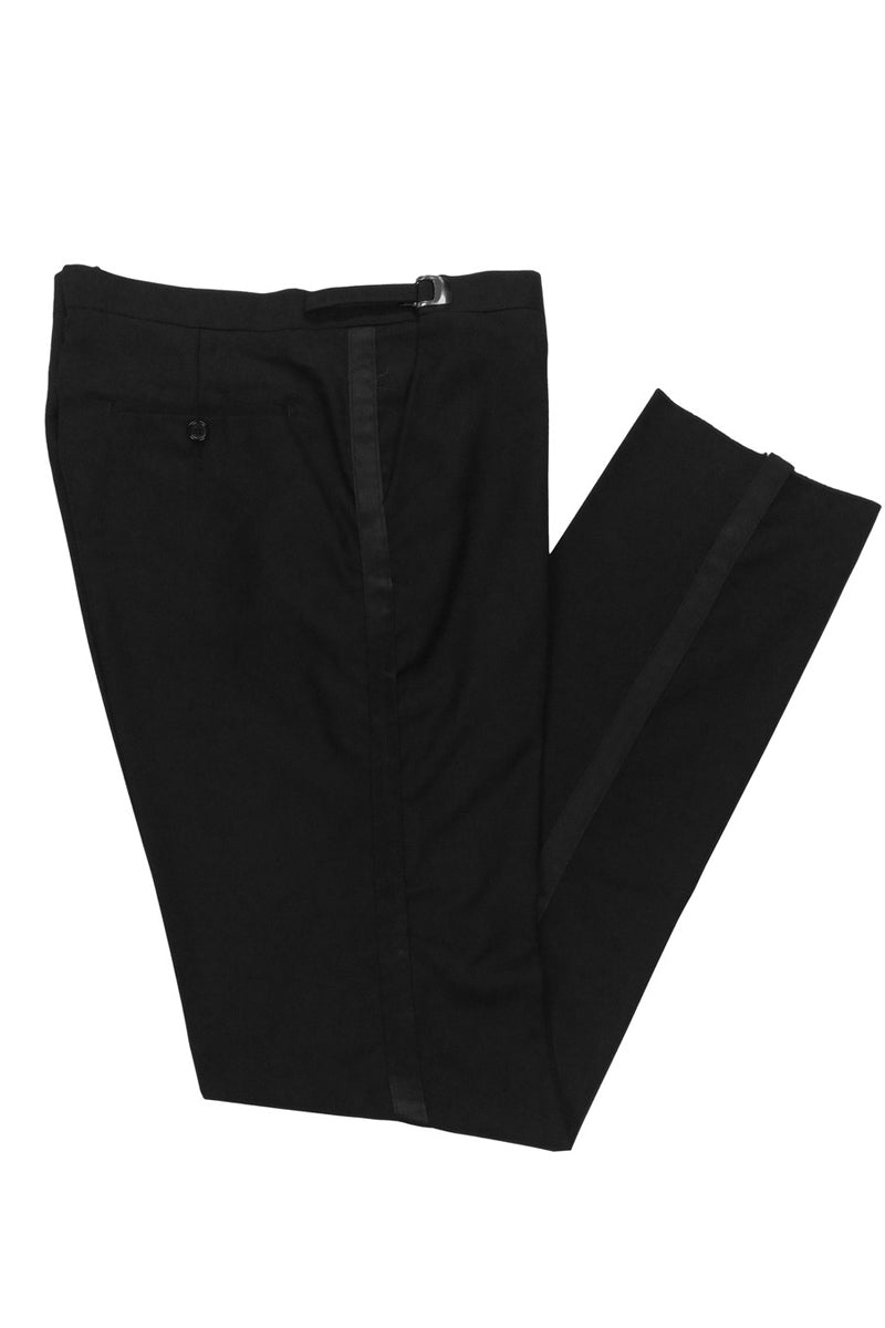 Men’s Modern Fit Classic Tail Coat Tuxedo in Black