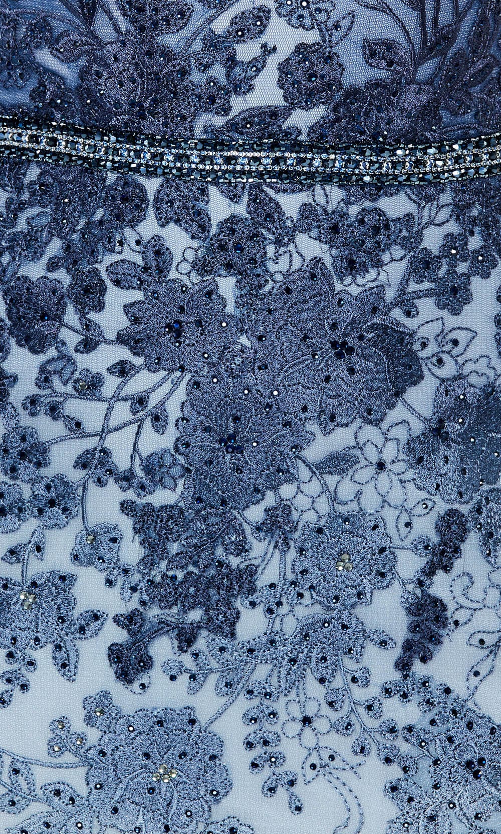 Lace Ombre Evening Gown