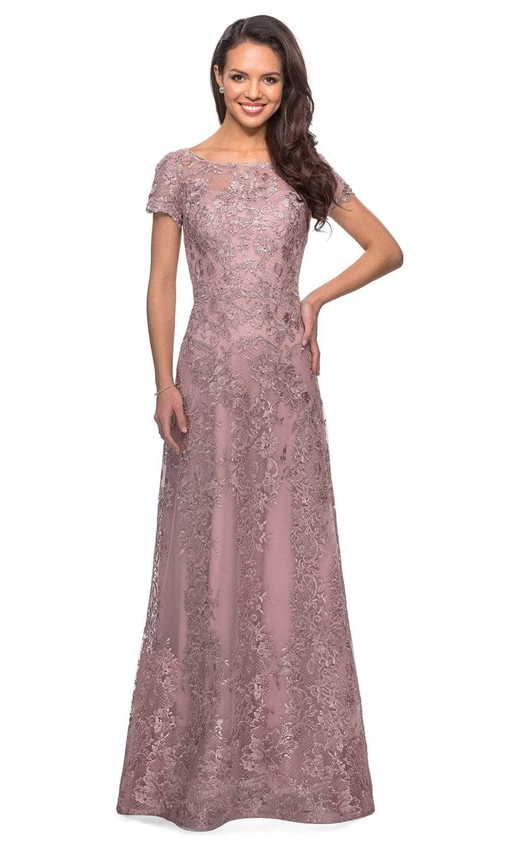 Beaded A-Line Formal Dress 27935SC