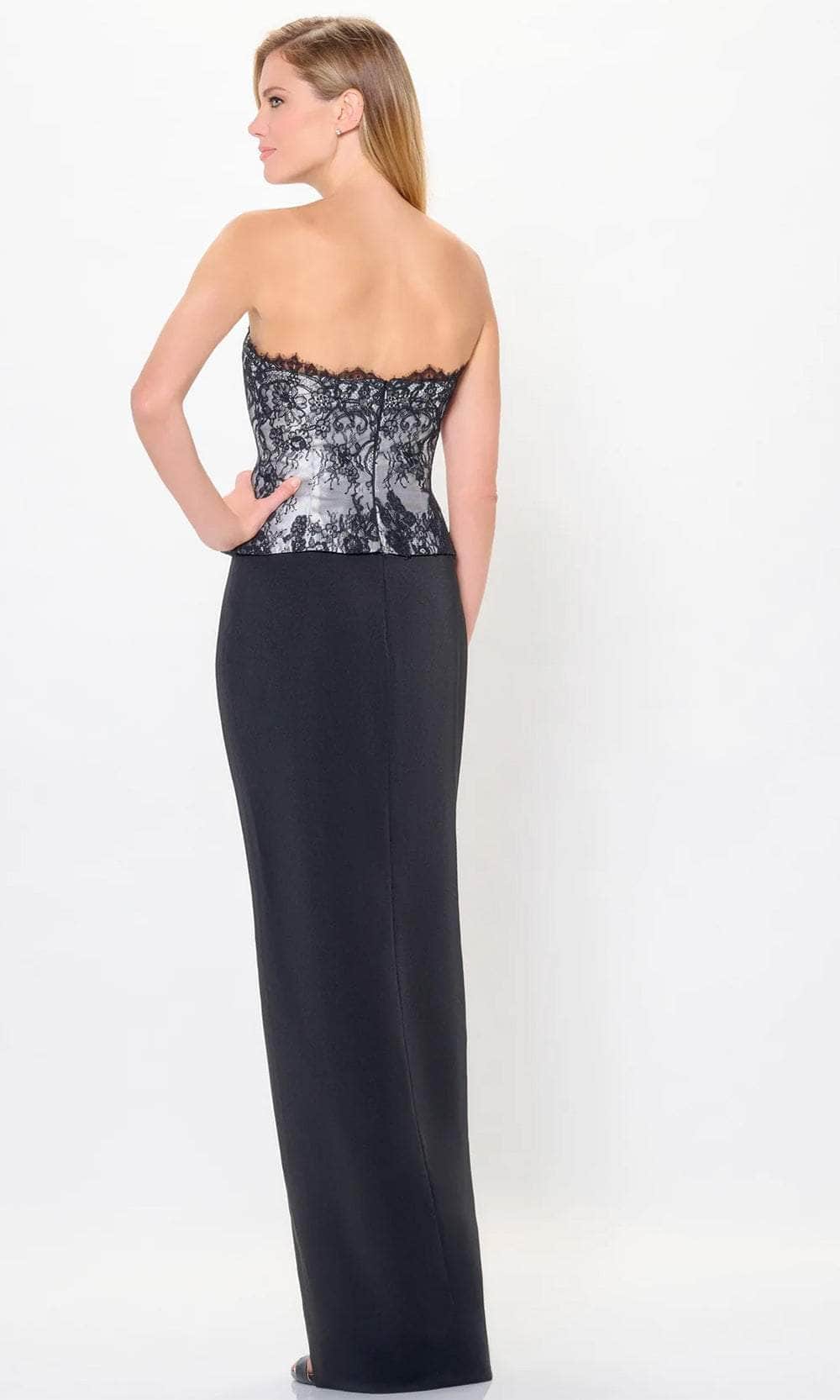 Oversized Bow Evening Dress