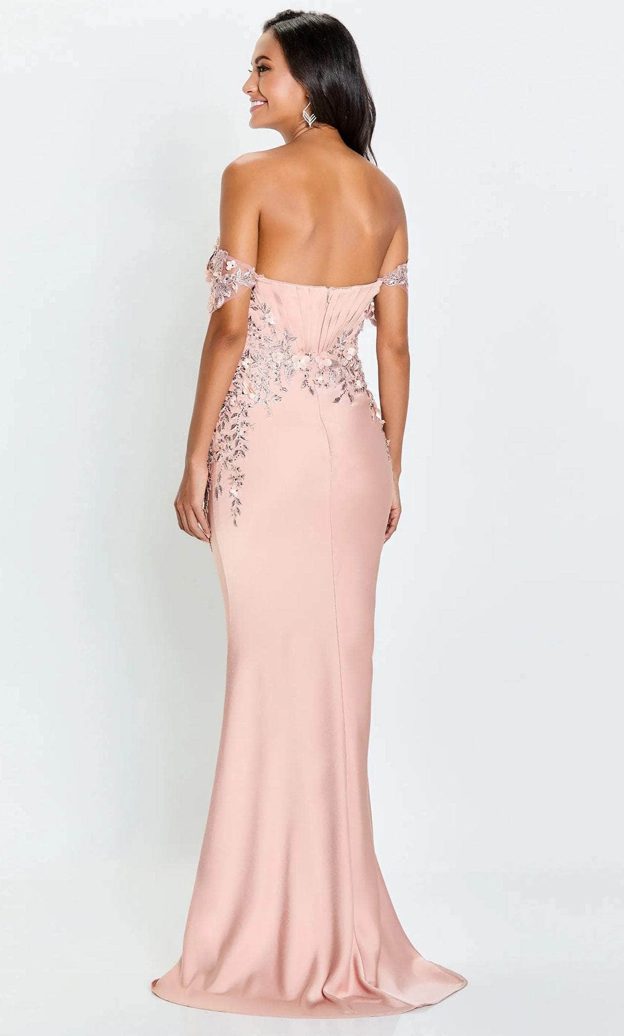 Ruched Bodice Formal Gown