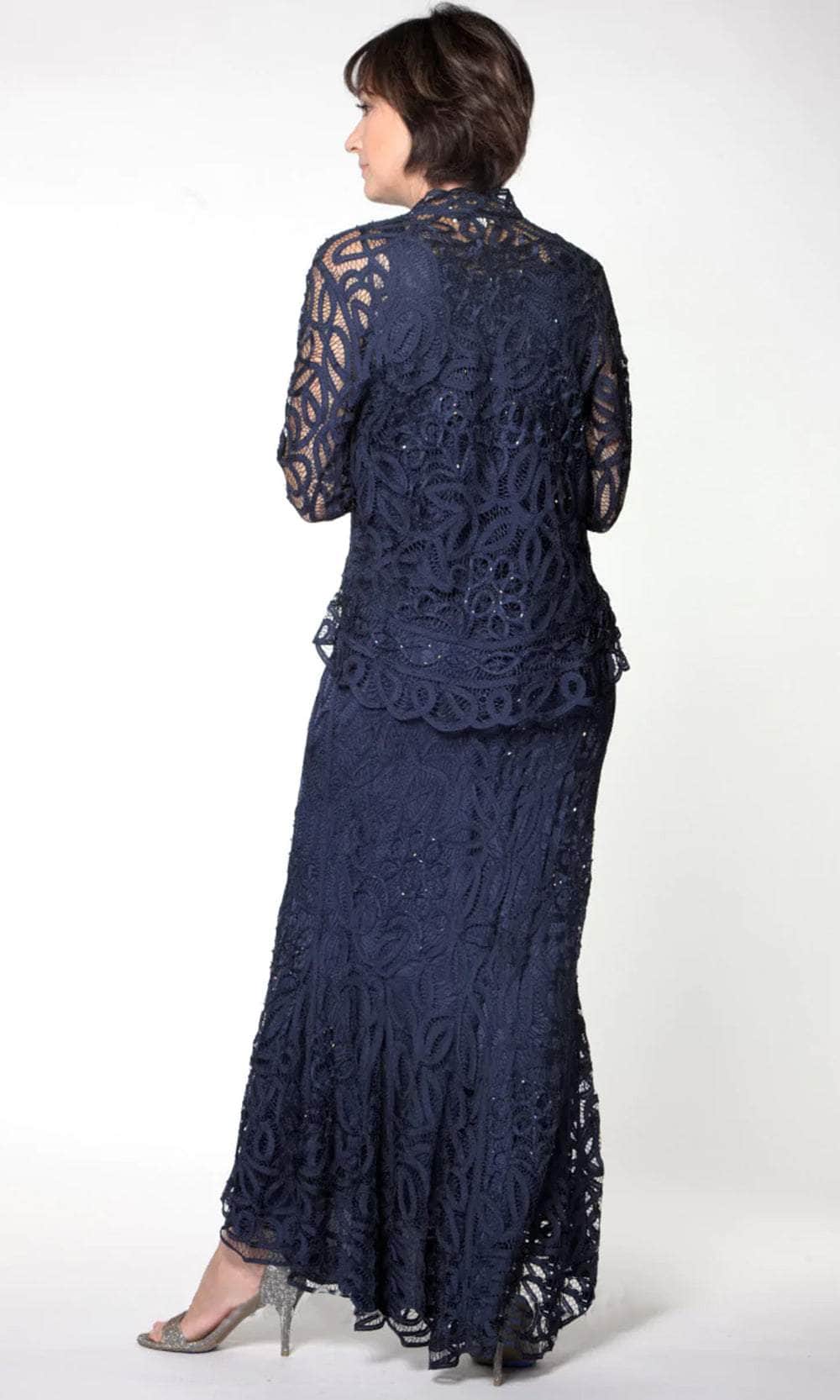 High-Low Dress And Jacket Set