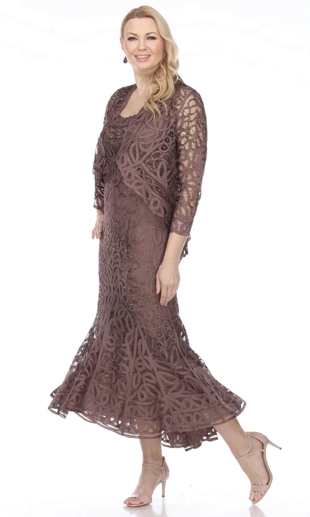 High-Low Dress And Jacket Set