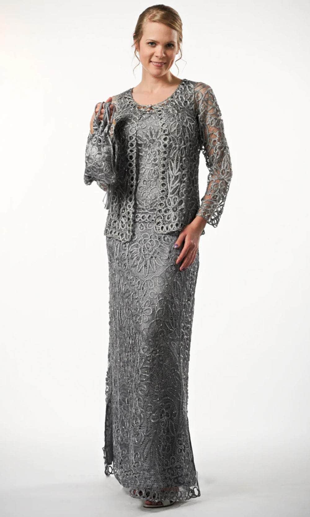 Signature Crochet Three Pieces Evening Gown