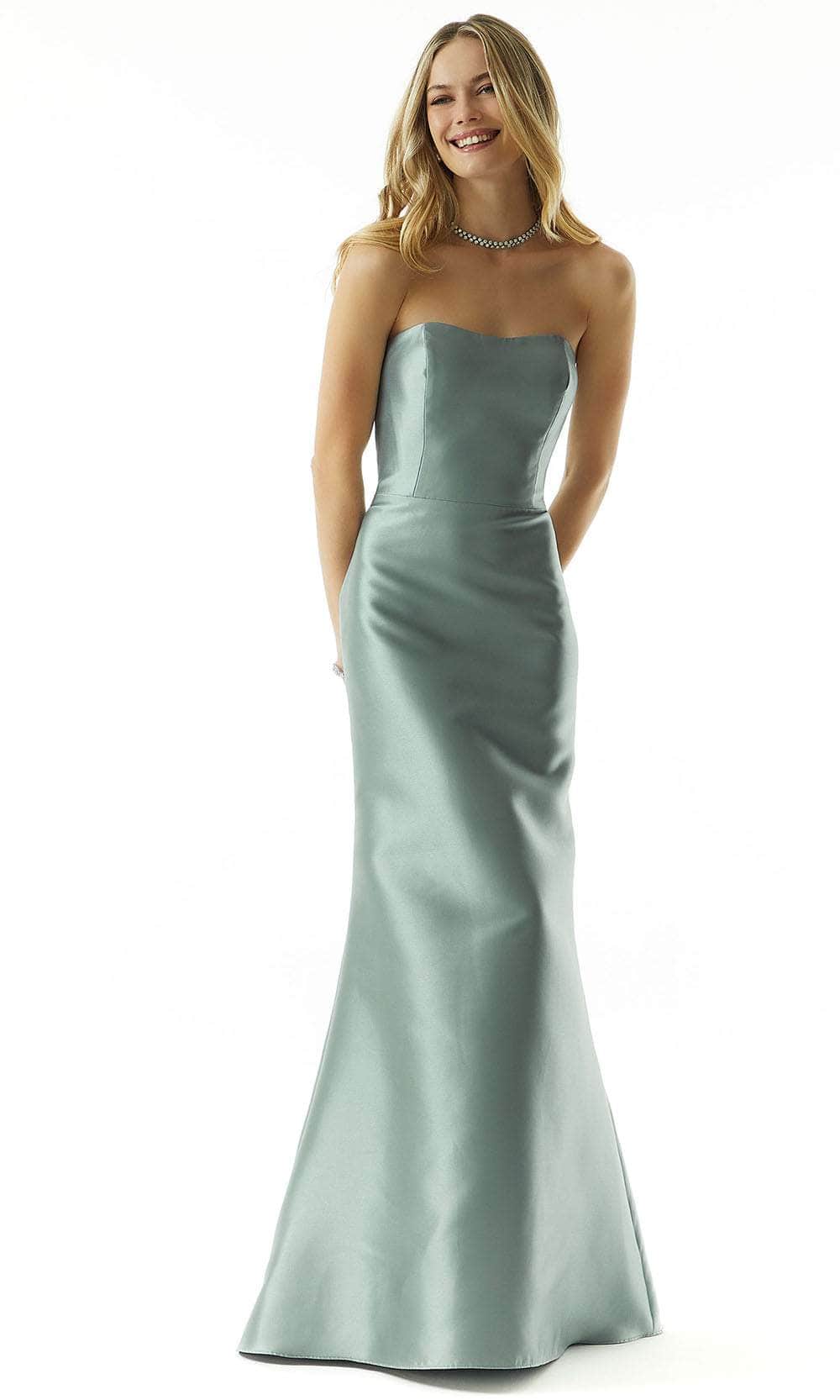 Metallic Sweetheart Evening Dress