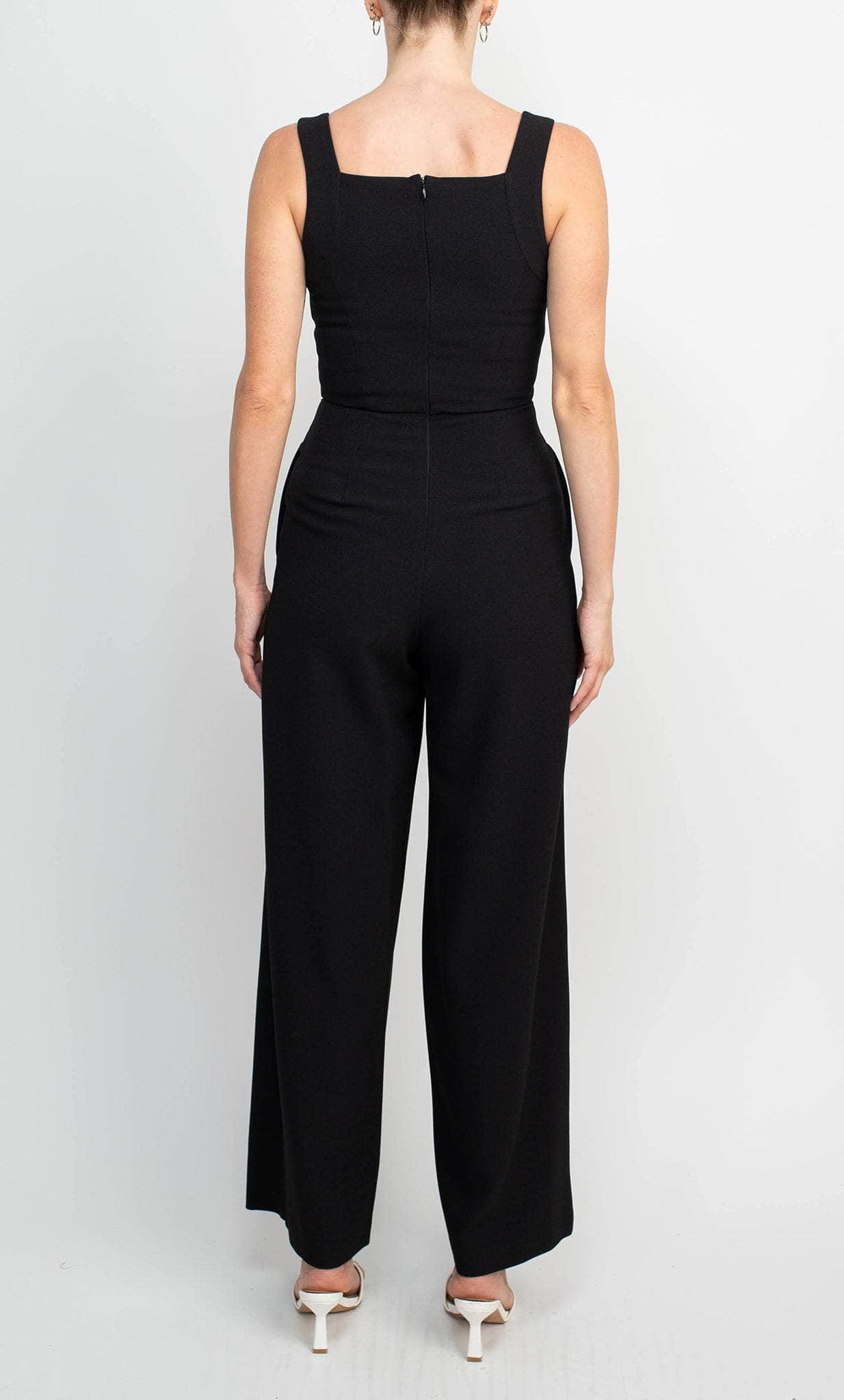 V-Neck Sleeveless Jumpsuit