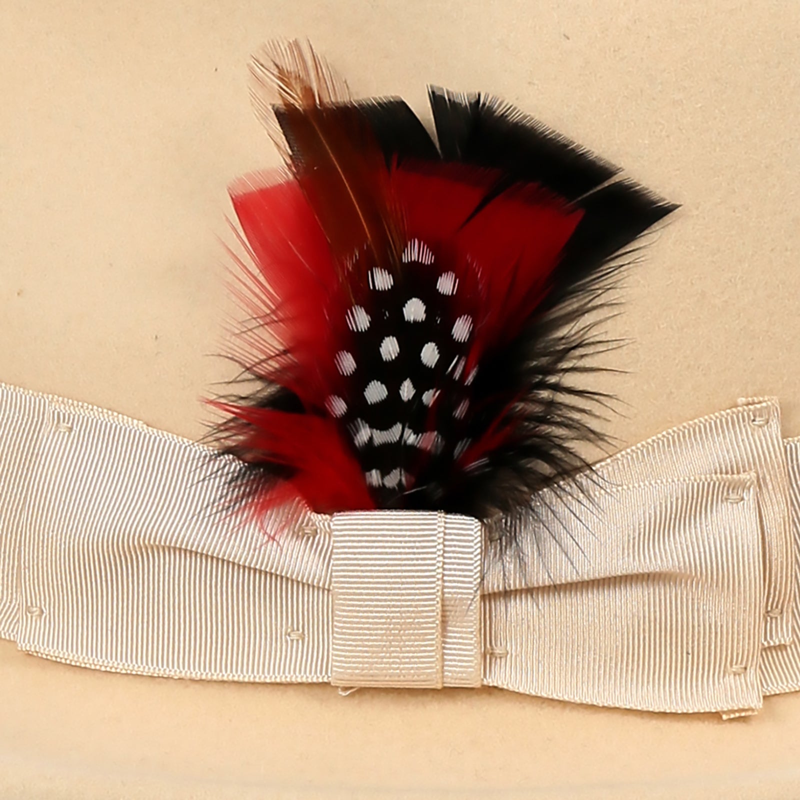 Mens Classic Wool Fedora Dress Hat in Tan