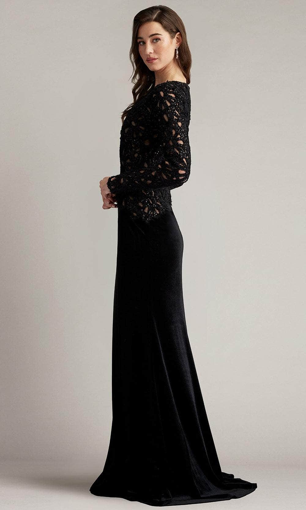Embroidered Detailed Evening Gown