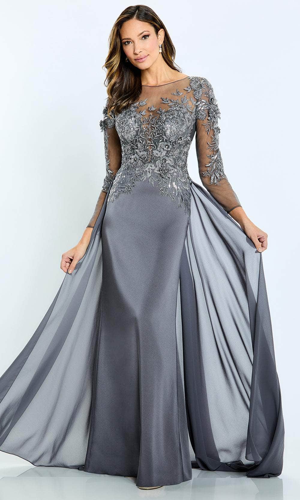 Long Sleeve trumpet Gown