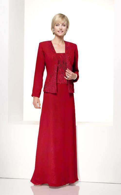 Square Neck A-Line Formal Dress