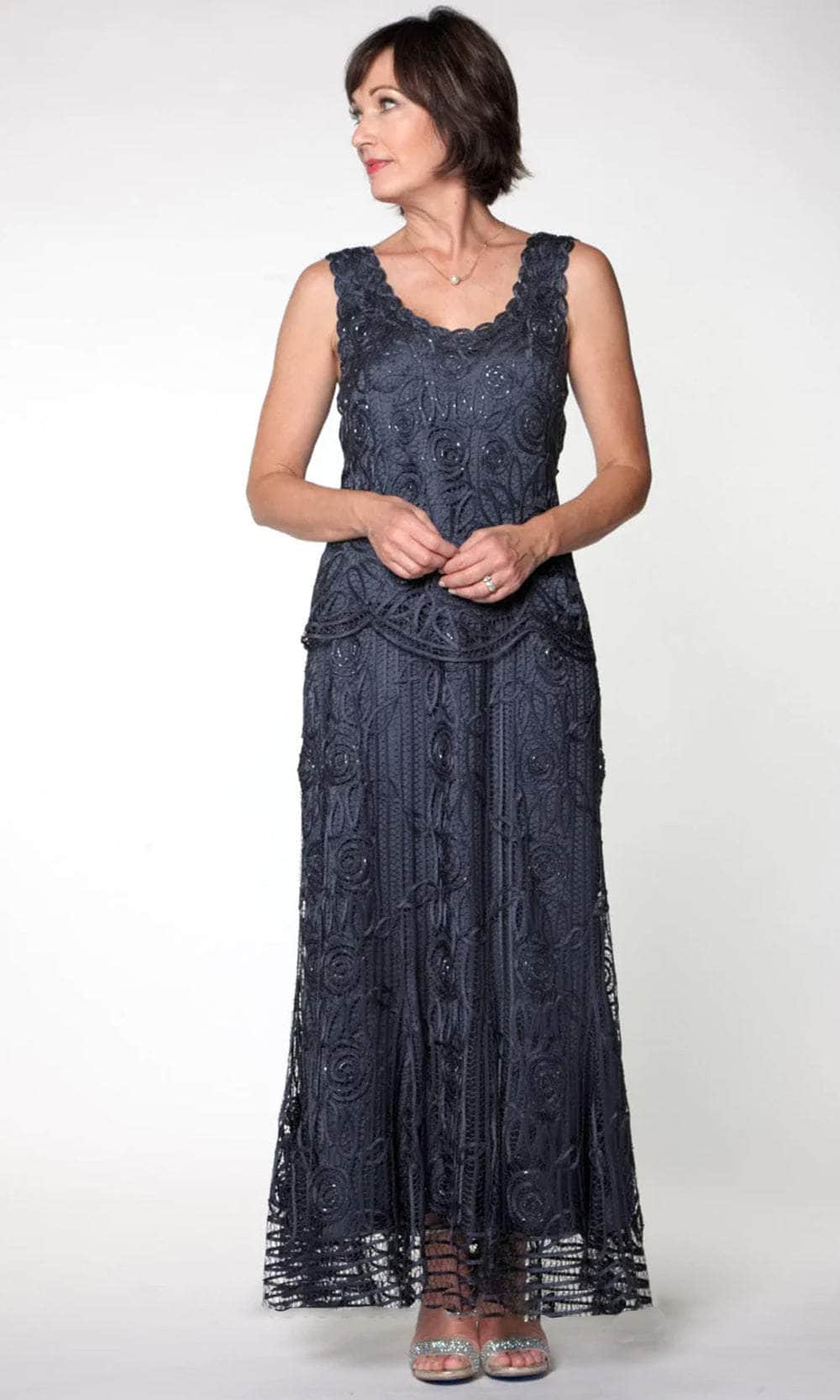 Handmade Silk Collar Jacket Skirt Three Piece Set