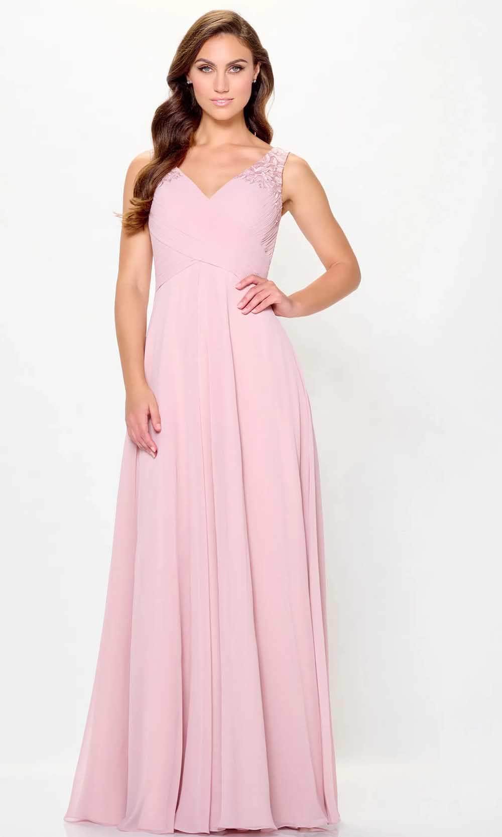 Sleeveless Ruched Evening Dress