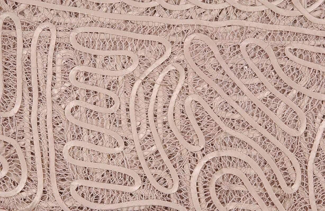 Long Sleeves Crochet Mother Of The Bride Dress