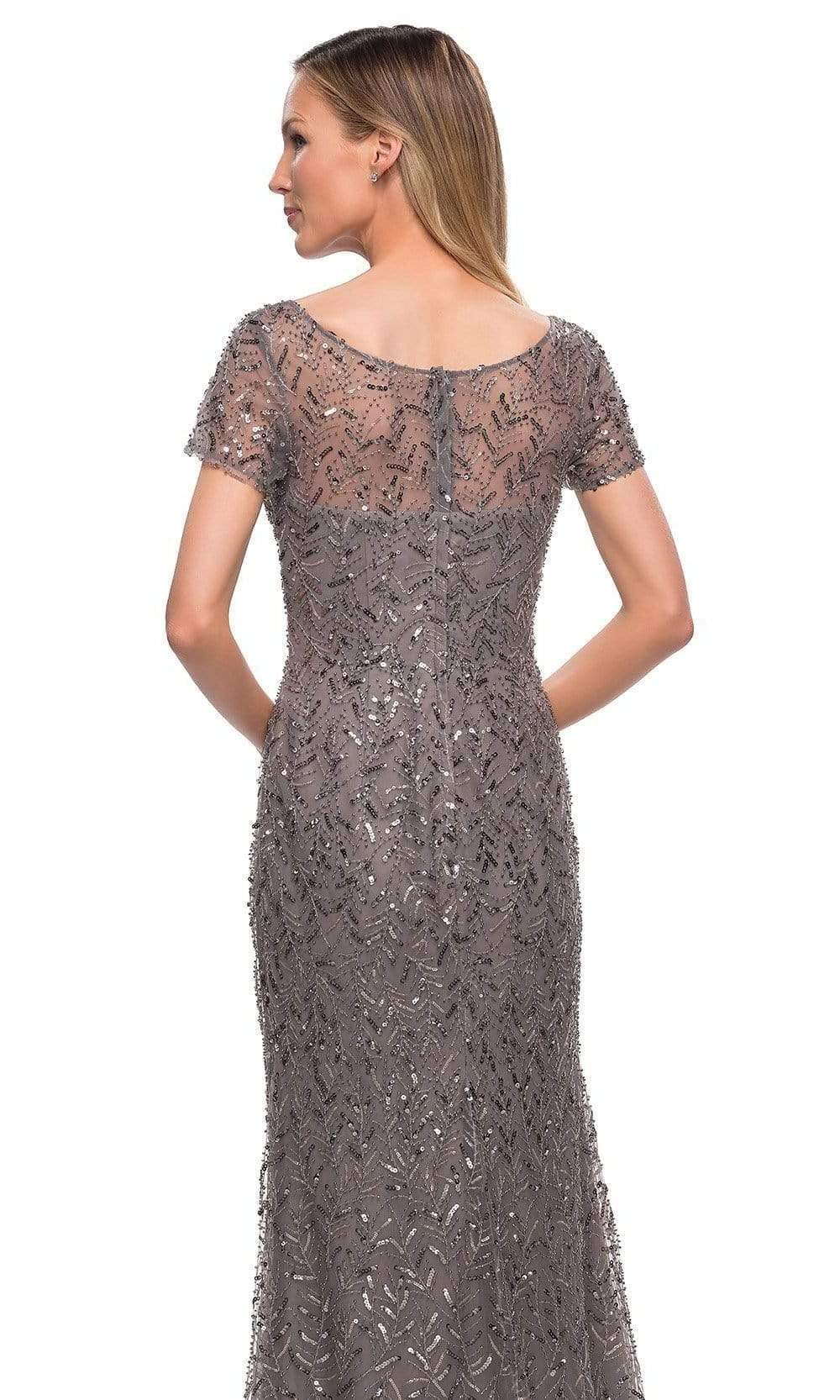 29910 Sequined Formal Long Mother of the Bride Dress