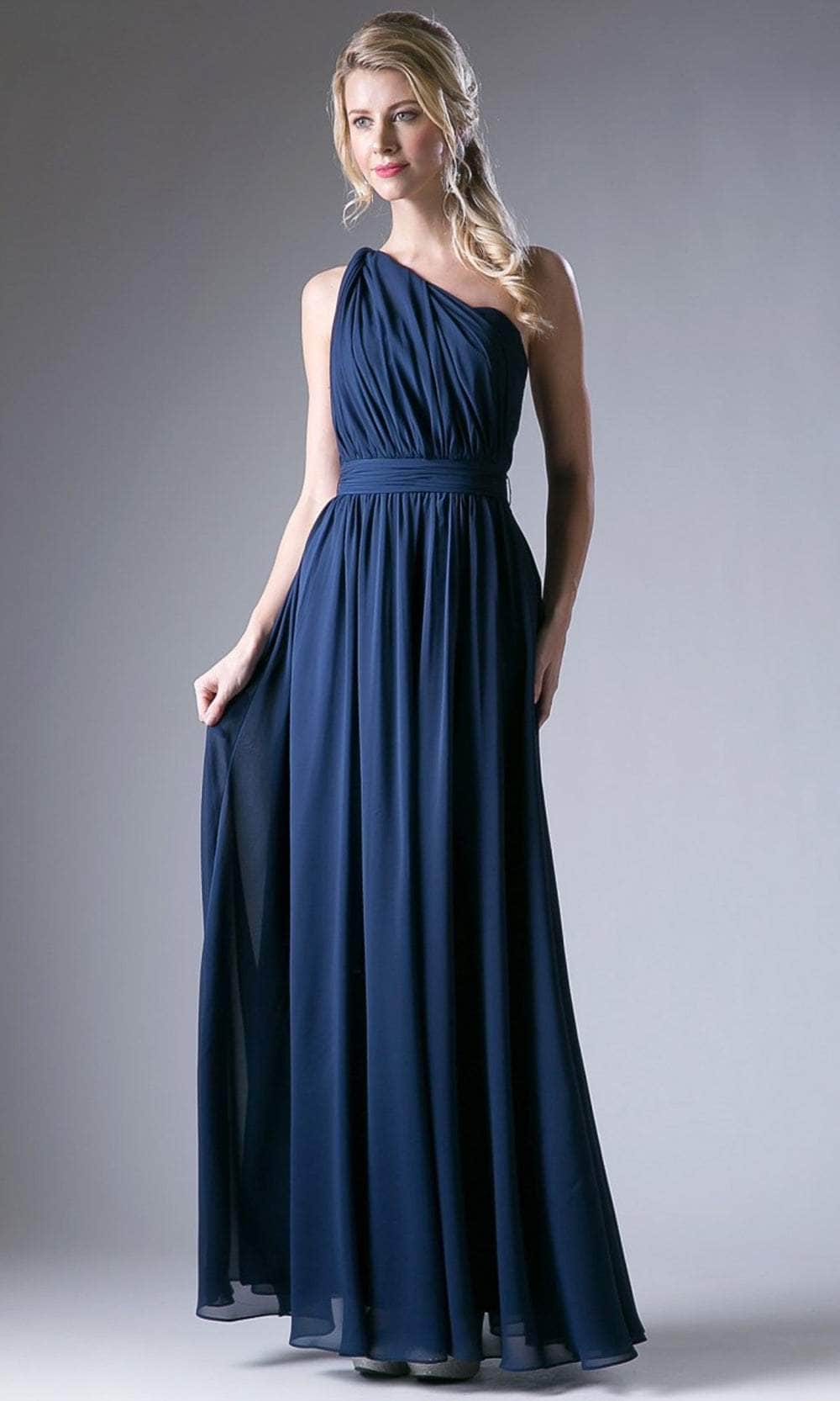 Versatile Neck Chiffon Long Dress