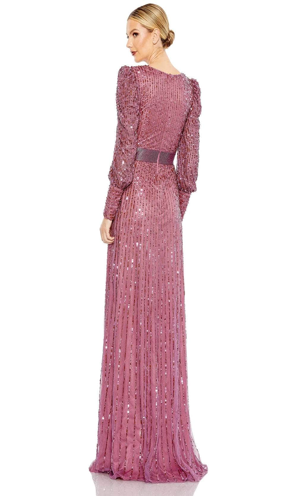 Sequin A-Line Evening Dress