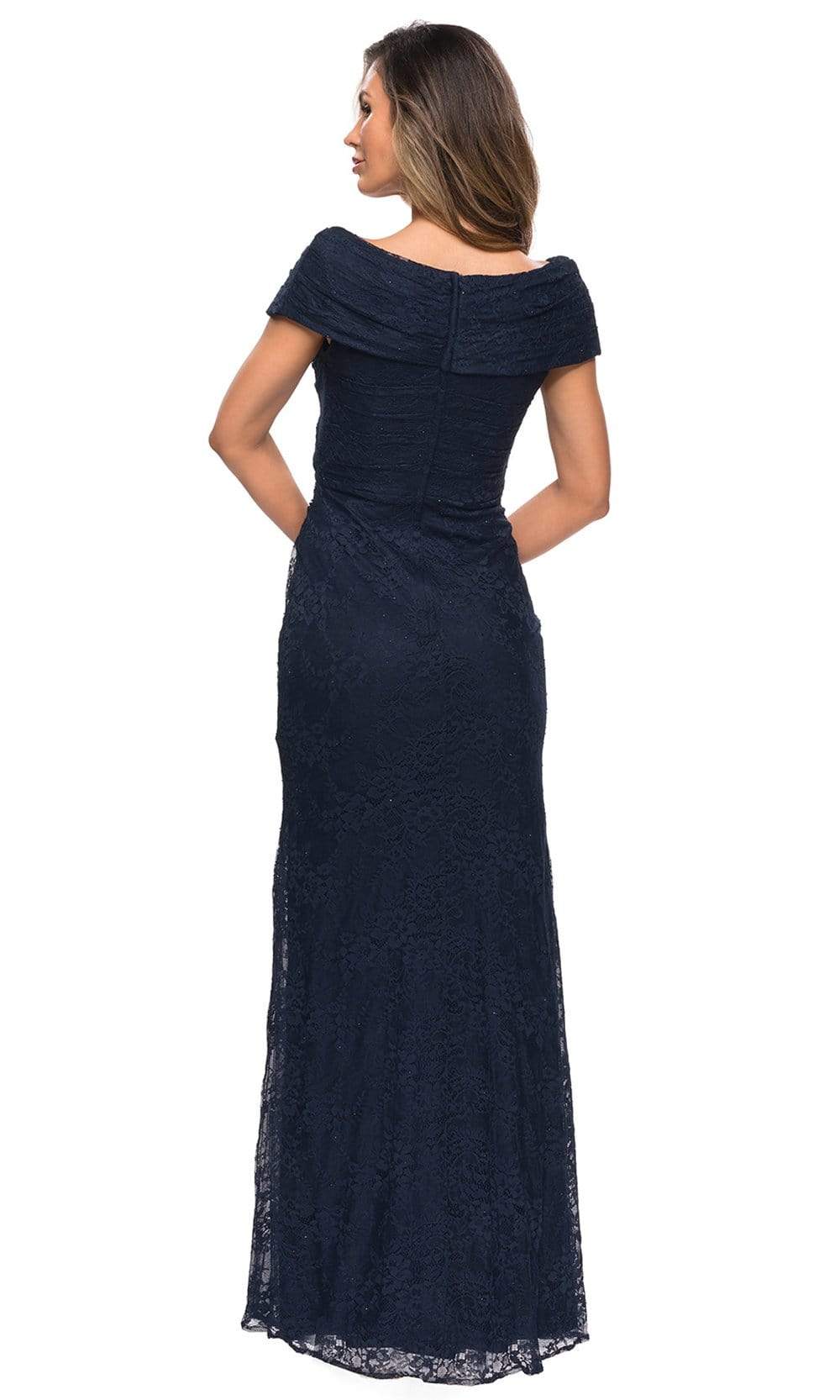 Off Shoulder Lace Sheath Dress 27982SC