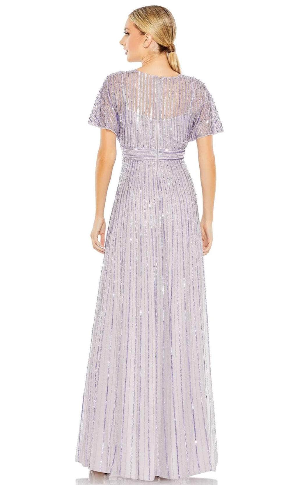 Sequin Detailed Evening Dress