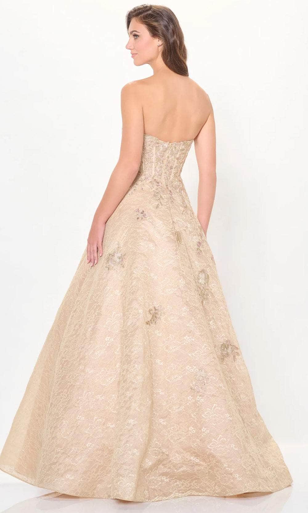 Strapless Sweetheart Evening Dress