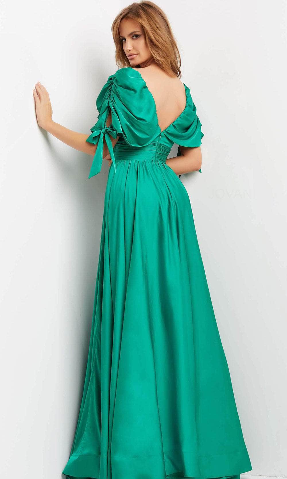 Cap Sleeve A-Line Evening Dress