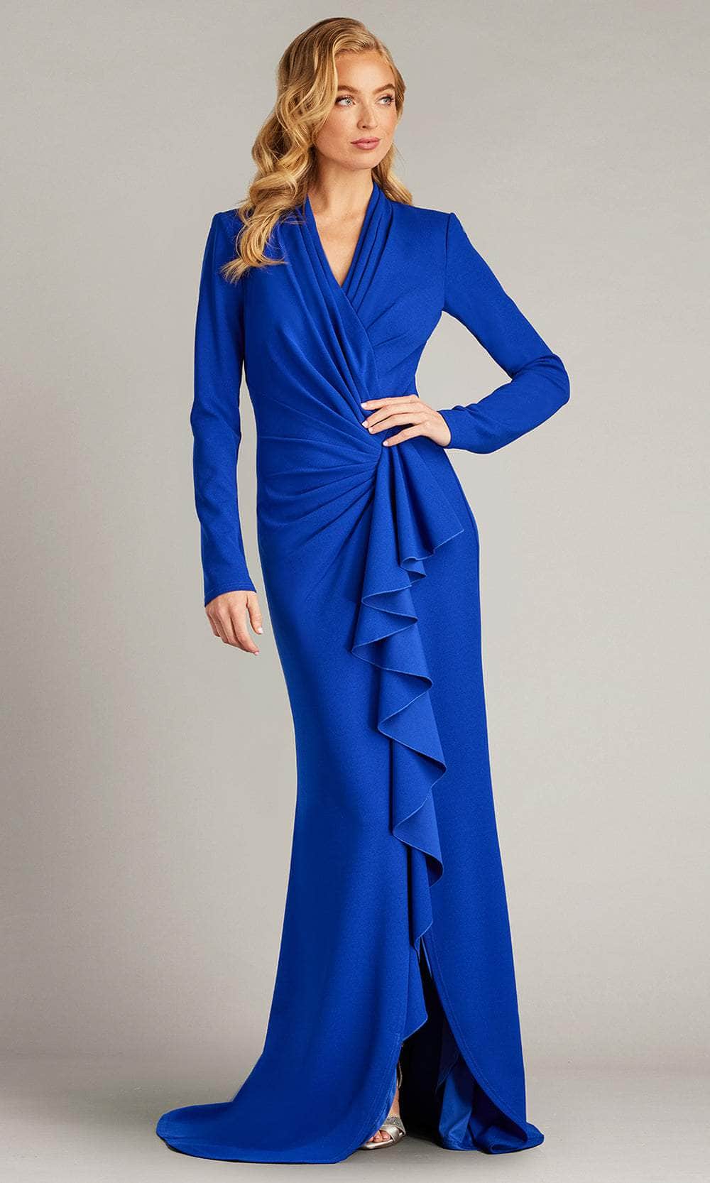 High Slit Trumpet Gown