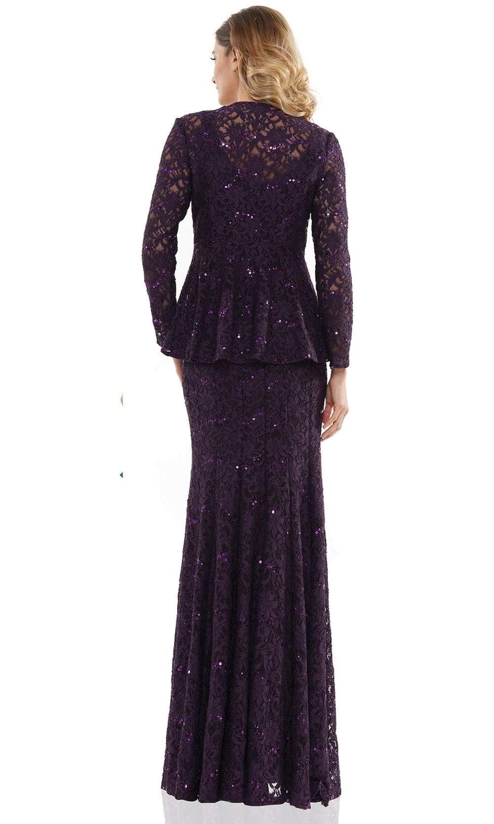 M301 Scoop Fit and Flare Evening Dress