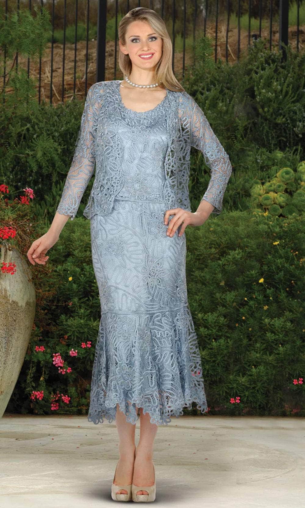 Three Piece Mermaid Skirt Evening Gown